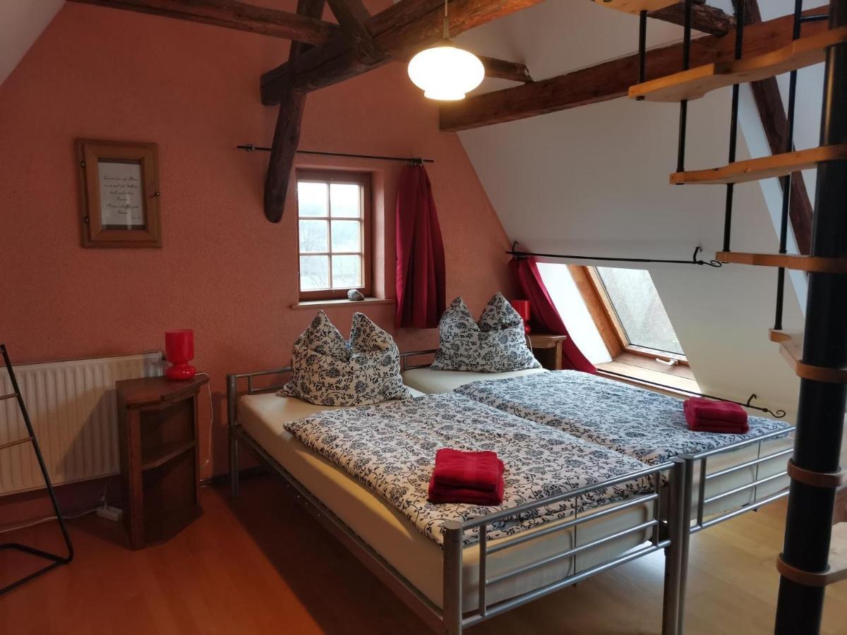 Апартаменты Appel-Ranch Bockelwitz Экстерьер фото